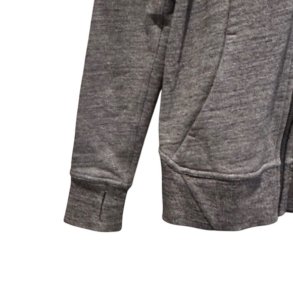 Lululemon Huddle and Hustle Jacket Womens Size 4 Gray Full Zip LW4AVDS Stretch - Picture 3 of 9